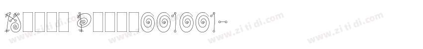 Megen Plain001001字体转换